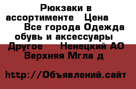 Рюкзаки в ассортименте › Цена ­ 3 500 - Все города Одежда, обувь и аксессуары » Другое   . Ненецкий АО,Верхняя Мгла д.